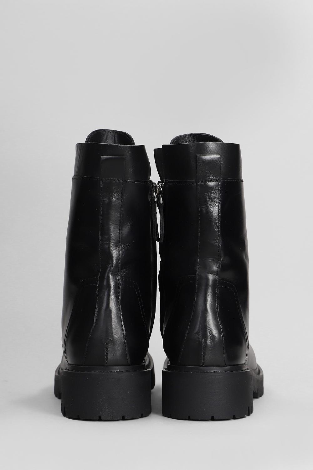 Deliberti Julie Dee Anfibi In Pelle Nera Cod. 406774 - Deliberti The Luxury Shopping