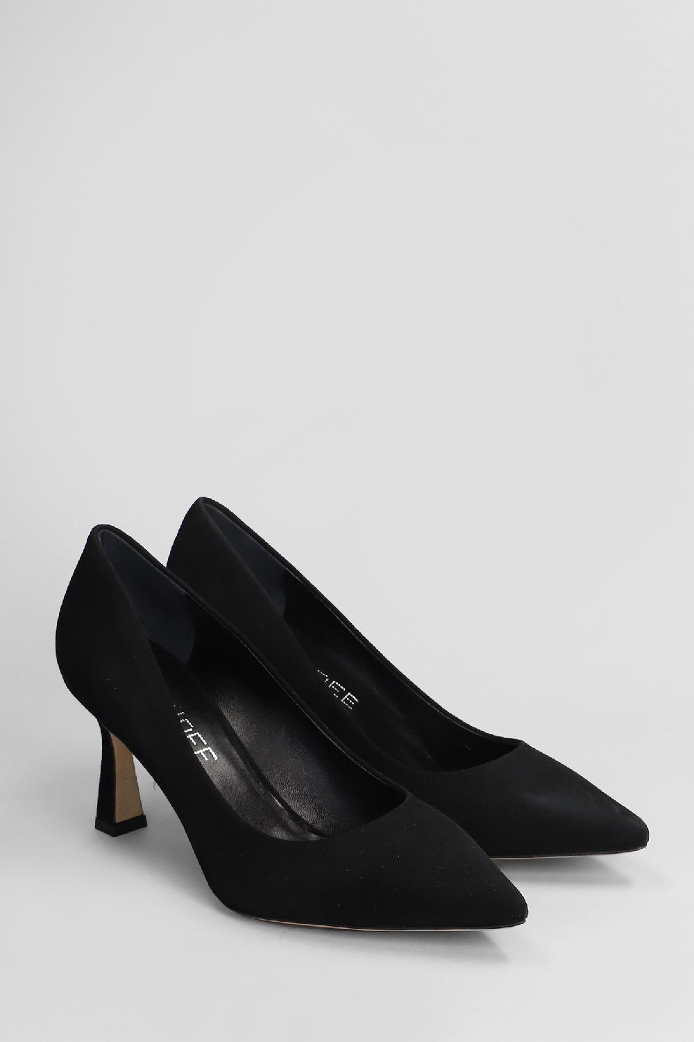Deliberti Julie Dee Decollete In Camoscio Nero Cod. 406823 - Deliberti The Luxury Shopping