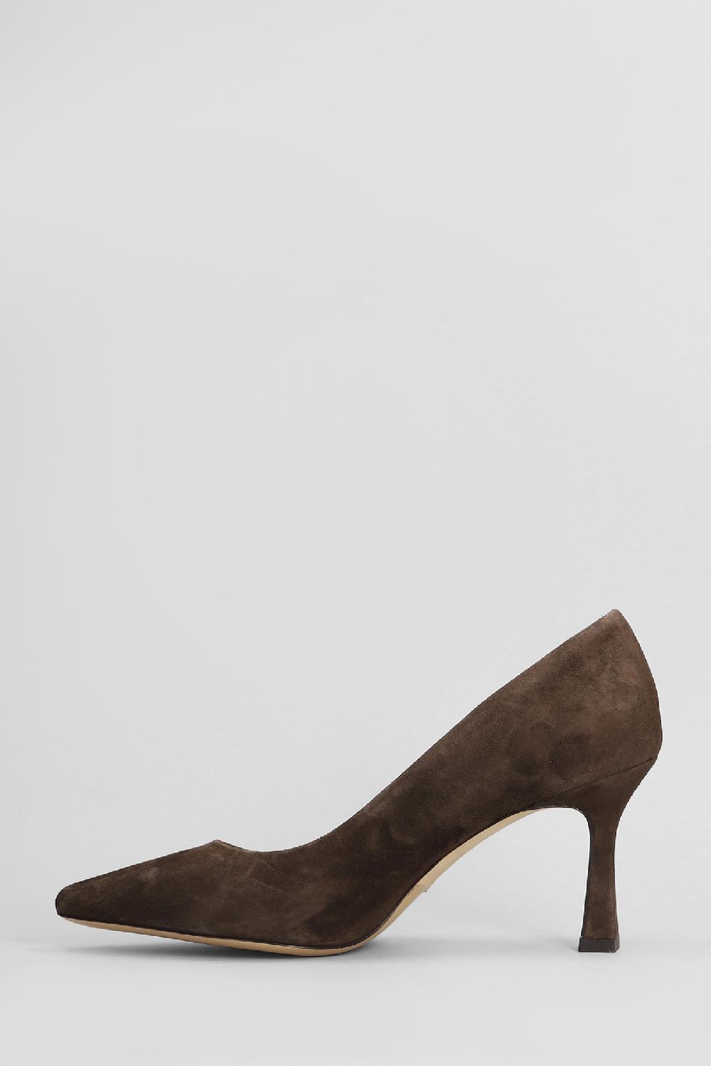 Deliberti Julie Dee Decollete In Camoscio Testa Di Moro Cod. 406822 - Deliberti The Luxury Shopping