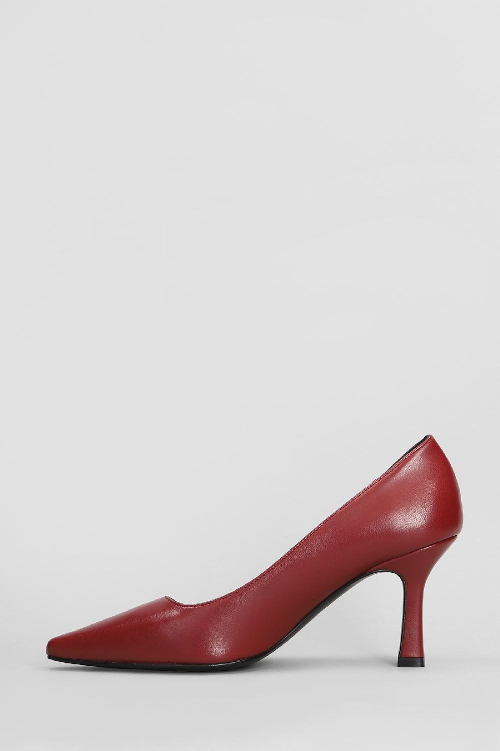 Deliberti Julie Dee Decollete In Pelle Bordeaux Cod. 406810 - Deliberti The Luxury Shopping