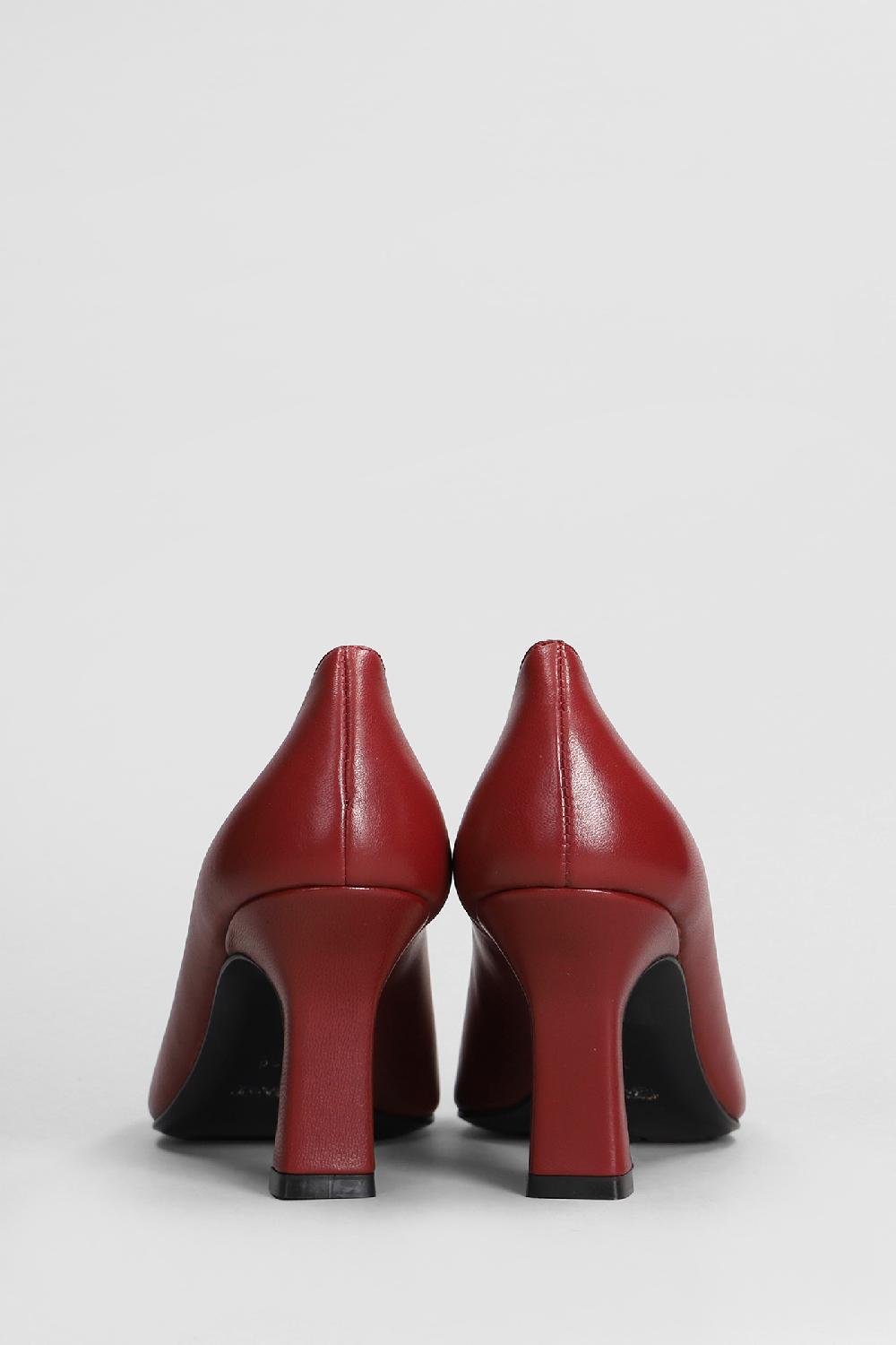 Deliberti Julie Dee Decollete In Pelle Bordeaux Cod. 406810 - Deliberti The Luxury Shopping