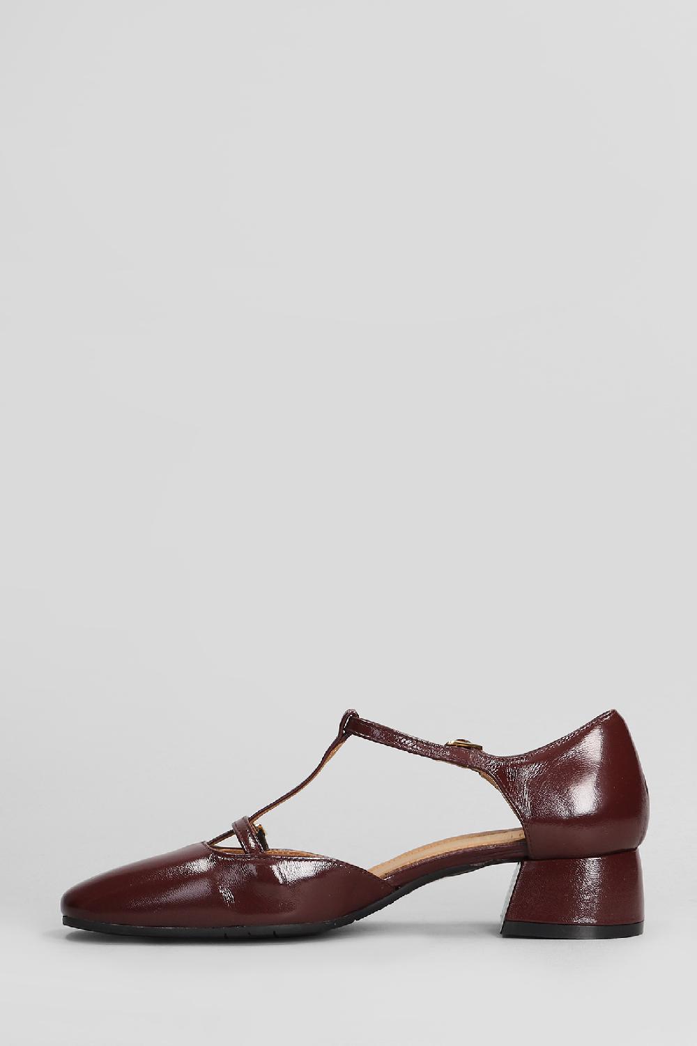 Deliberti Julie Dee Decollete In Pelle Bordeaux Cod. 407297 - Deliberti The Luxury Shopping