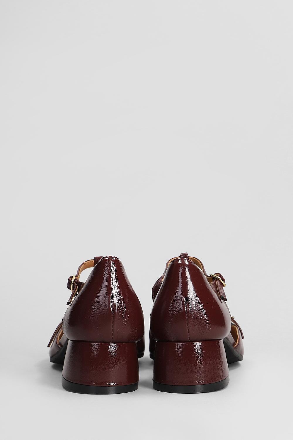Deliberti Julie Dee Decollete In Pelle Bordeaux Cod. 407297 - Deliberti The Luxury Shopping