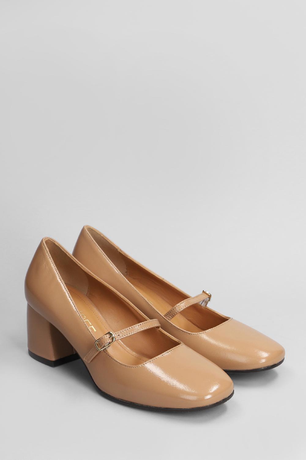 Deliberti Julie Dee Decollete In Pelle Cammello Cod. 406804 - Deliberti The Luxury Shopping
