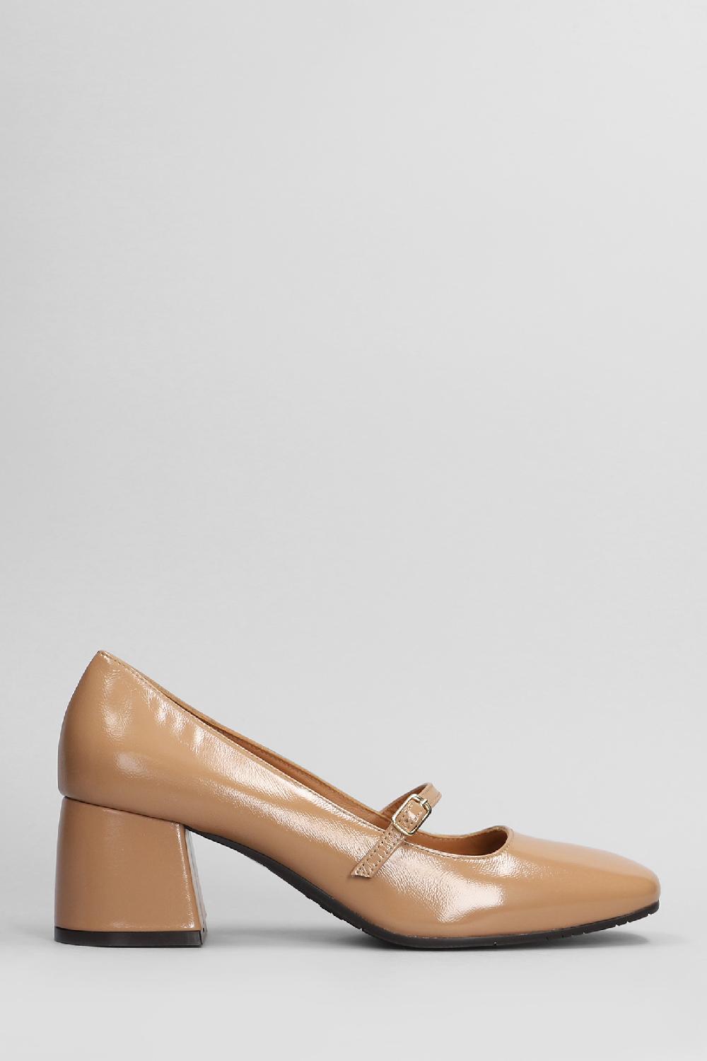 Deliberti Julie Dee Decollete in pelle cammello cod. 406804 - Deliberti The Luxury Shopping