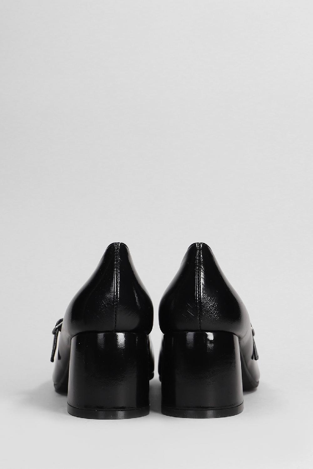 Deliberti Julie Dee Decollete In Pelle Nera Cod. 406805 - Deliberti The Luxury Shopping
