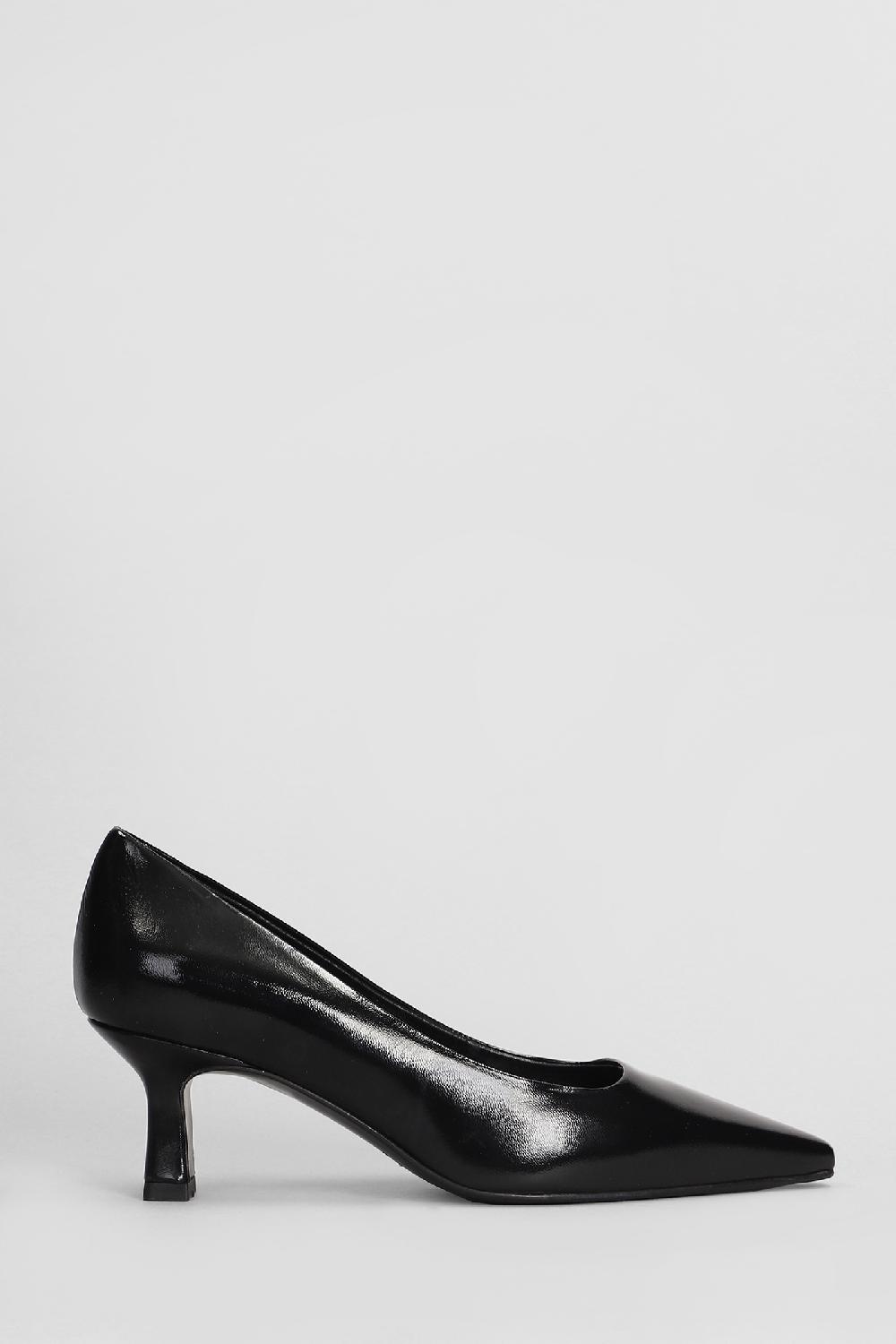 Deliberti Julie Dee Decollete in pelle nera cod. 406807 - Deliberti The Luxury Shopping