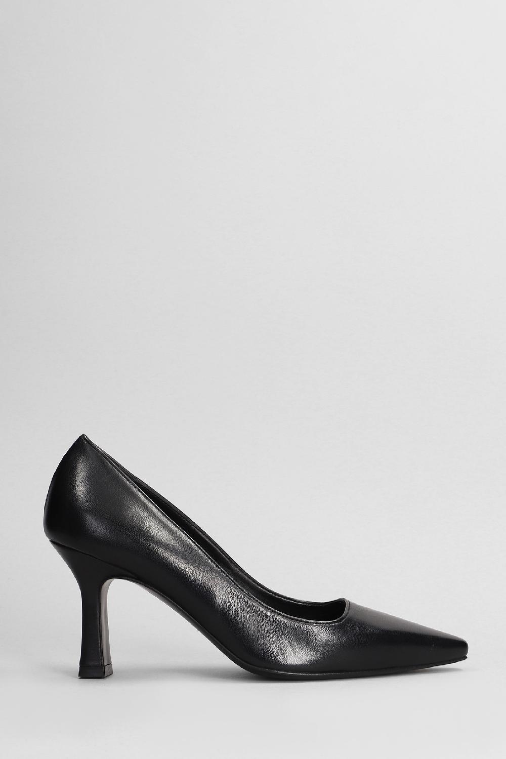 Deliberti Julie Dee Decollete in pelle nera cod. 406809 - Deliberti The Luxury Shopping
