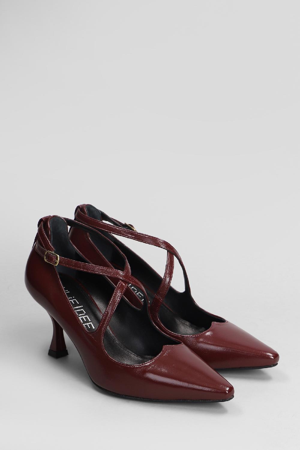 Deliberti Julie Dee Decollete In Vernice Bordeaux Cod. 406799 - Deliberti The Luxury Shopping