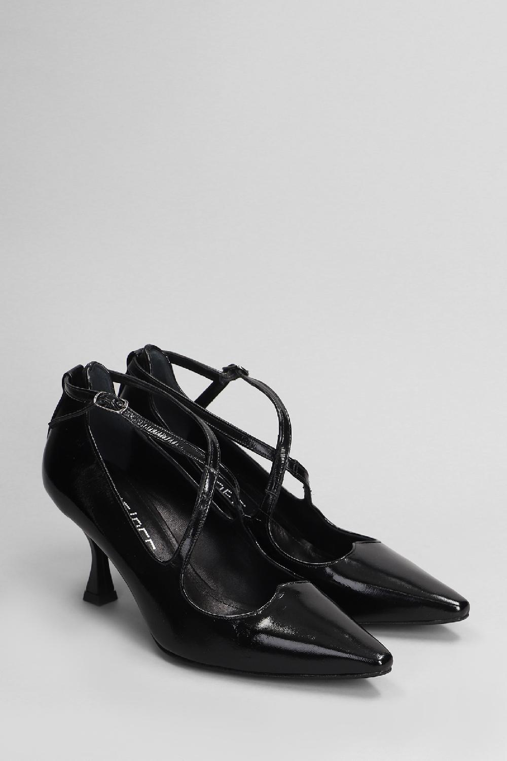 Deliberti Julie Dee Decollete In Vernice Nera Cod. 406800 - Deliberti The Luxury Shopping