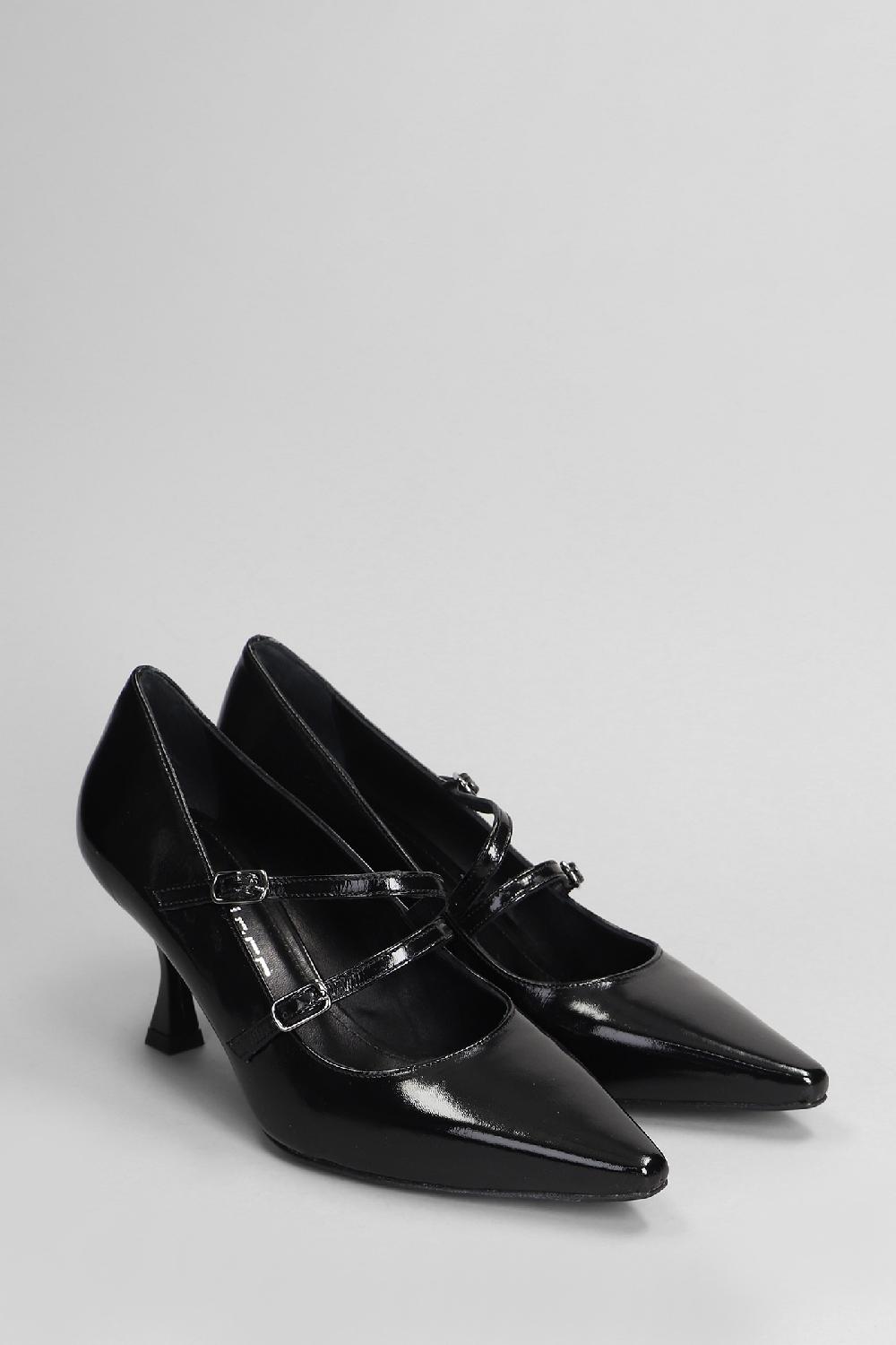 Deliberti Julie Dee Decollete In Vernice Nera Cod. 406801 - Deliberti The Luxury Shopping