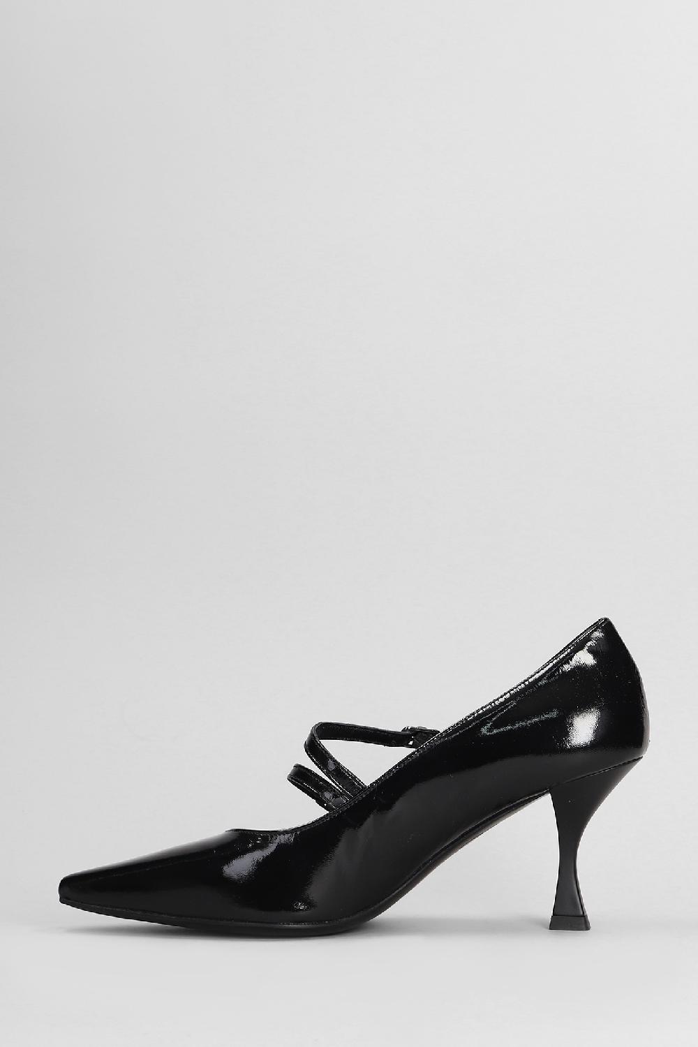 Deliberti Julie Dee Decollete In Vernice Nera Cod. 406801 - Deliberti The Luxury Shopping