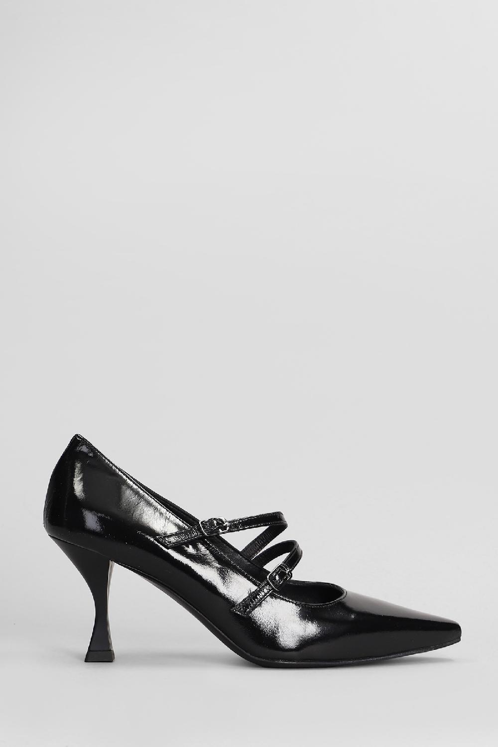 Deliberti Julie Dee Decollete in vernice nera cod. 406801 - Deliberti The Luxury Shopping