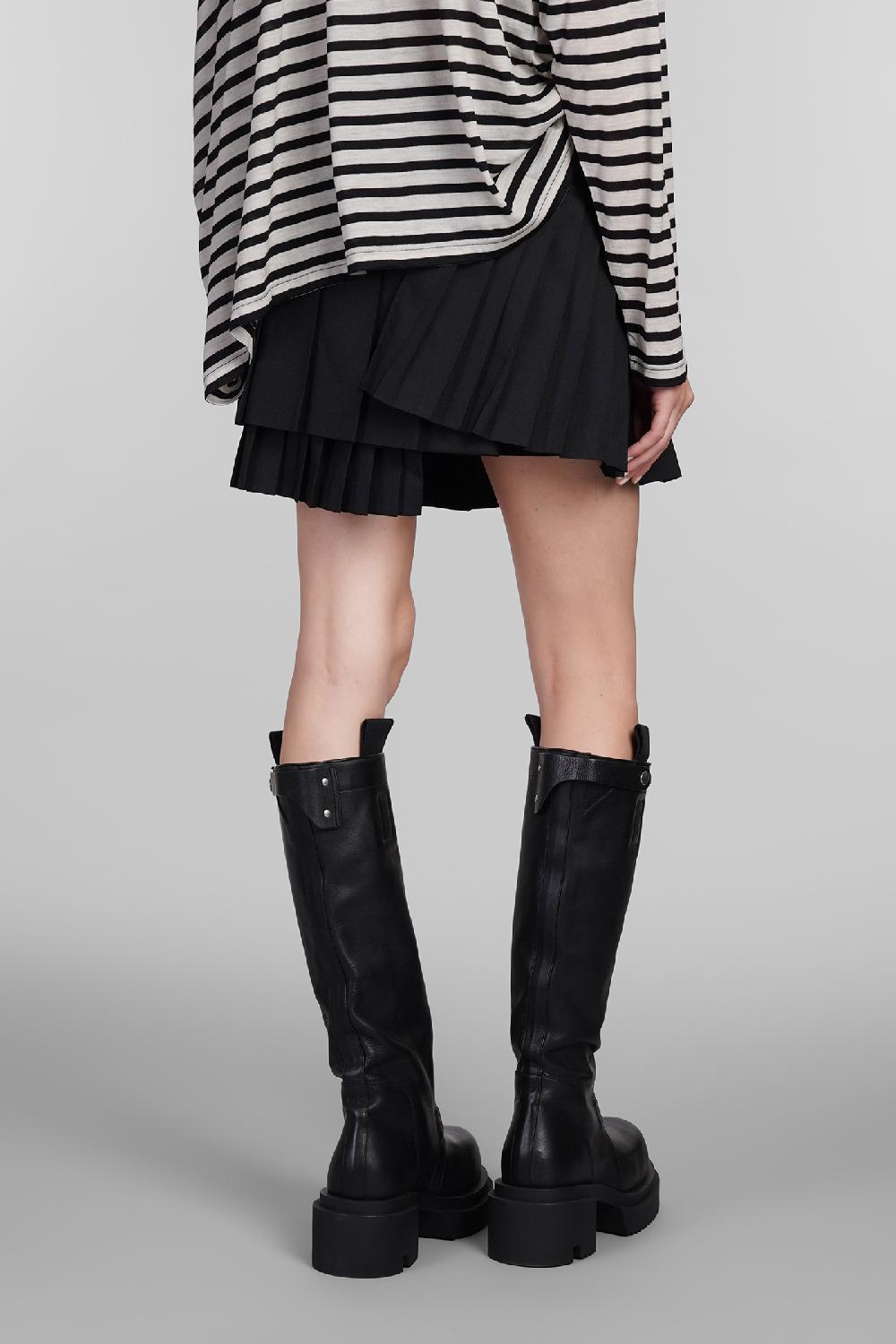 Deliberti Junya Watanabe Gonna In Lana Nera Cod. 406917 - Deliberti The Luxury Shopping