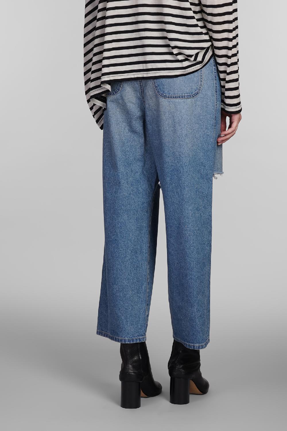 Deliberti Junya Watanabe Jeans In Cotone Blu Cod. 407131 - Deliberti The Luxury Shopping