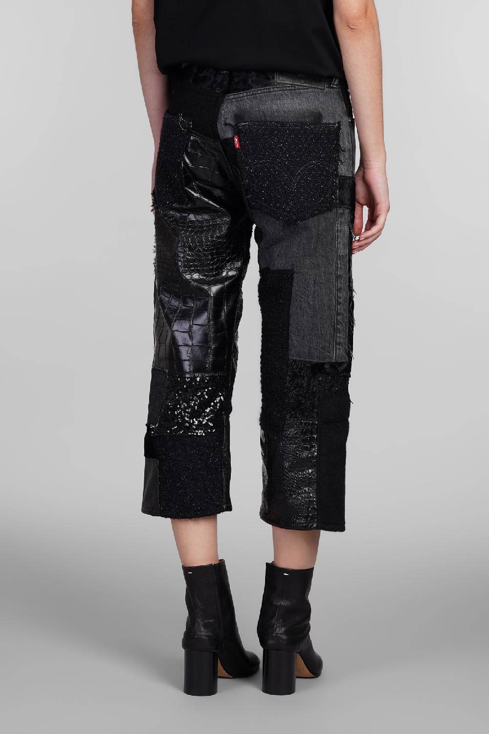 Deliberti Junya Watanabe Jeans In Cotone Nero Cod. 407132 - Deliberti The Luxury Shopping