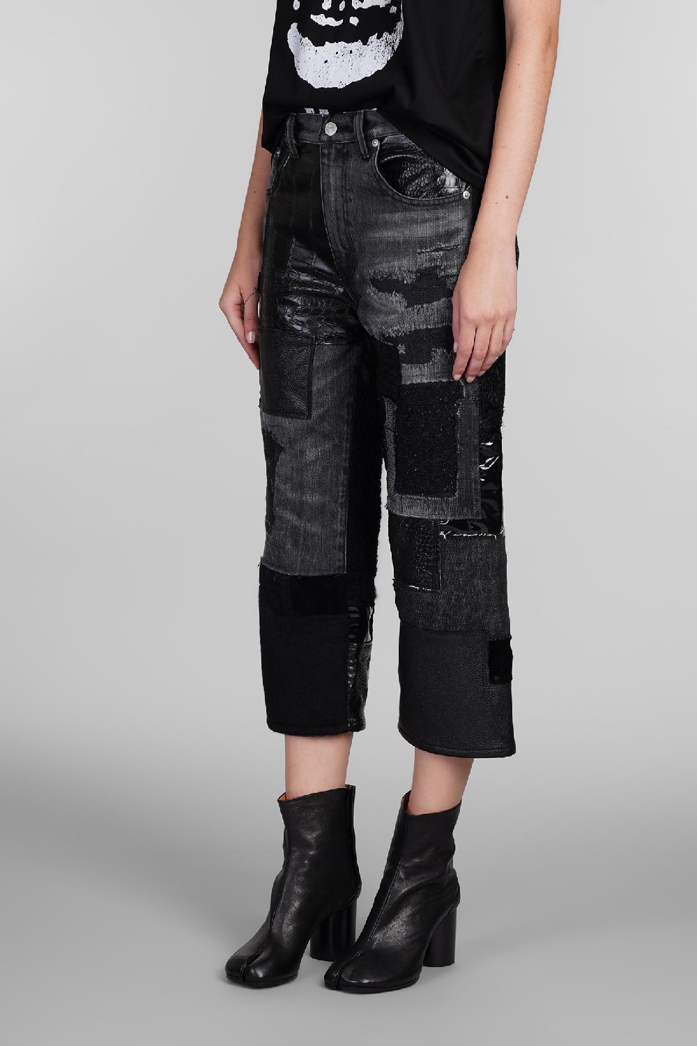 Deliberti Junya Watanabe Jeans In Cotone Nero Cod. 407132 - Deliberti The Luxury Shopping