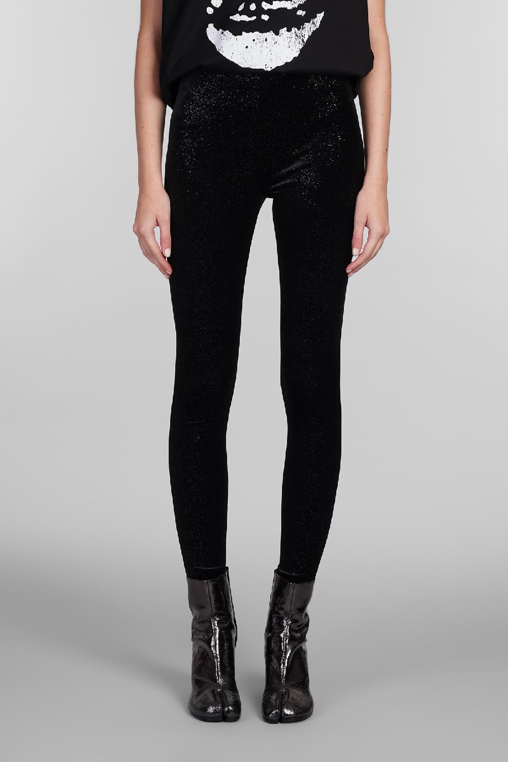 Deliberti Junya watanabe Leggings in poliestere nero cod. 407133 - Deliberti The Luxury Shopping