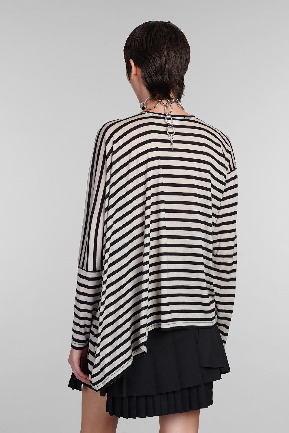 Deliberti Junya Watanabe T-shirt In Lana Beige Cod. 407134 - Deliberti The Luxury Shopping