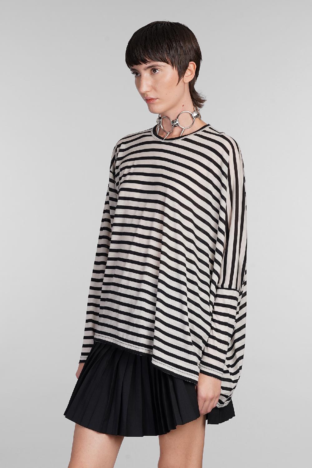 Deliberti Junya Watanabe T-shirt In Lana Beige Cod. 407134 - Deliberti The Luxury Shopping