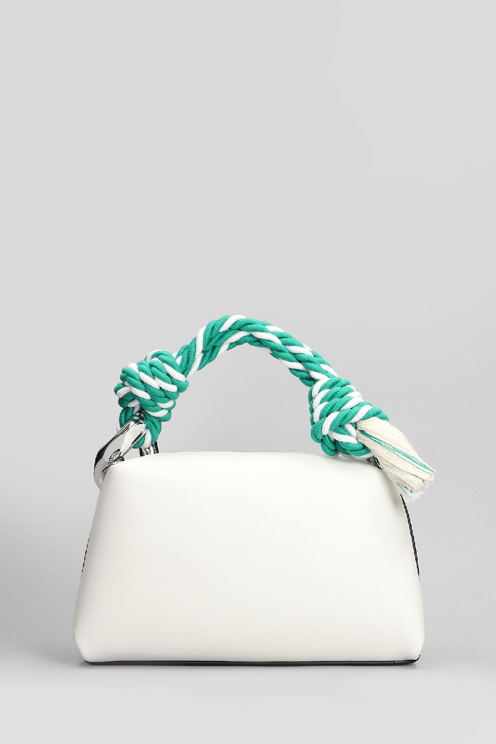 Deliberti JW Anderson Borsa A Mano Corner In Pelle Bianca Cod. 409969 - Deliberti The Luxury Shopping