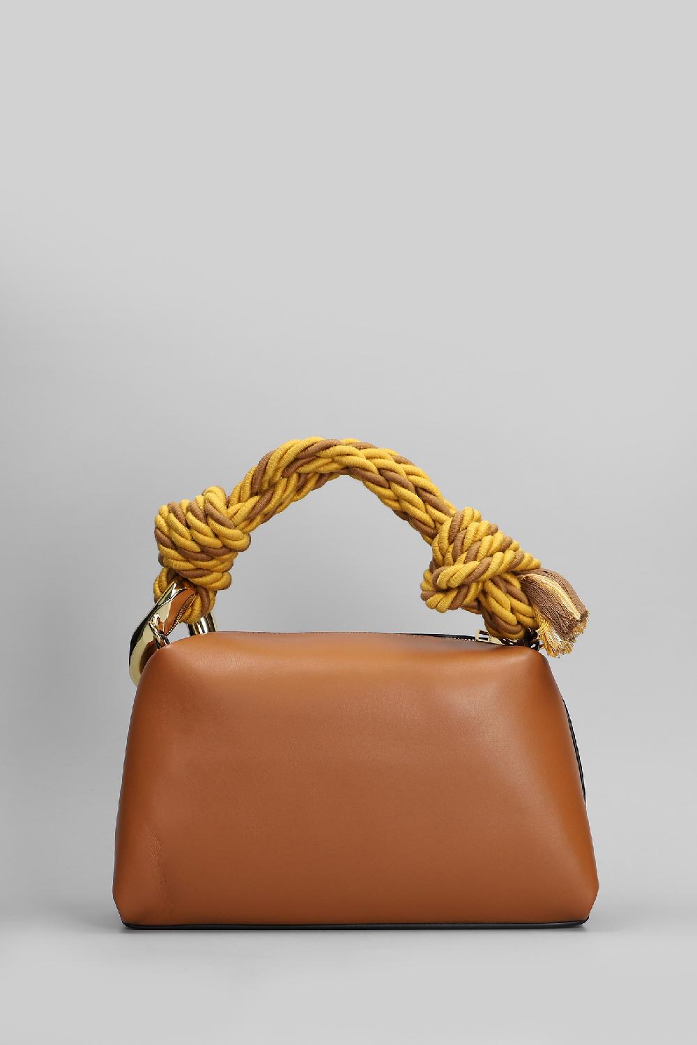 Deliberti JW Anderson Borsa A Mano Corner In Pelle Cuoio Naturale Cod. 409968 - Deliberti The Luxury Shopping