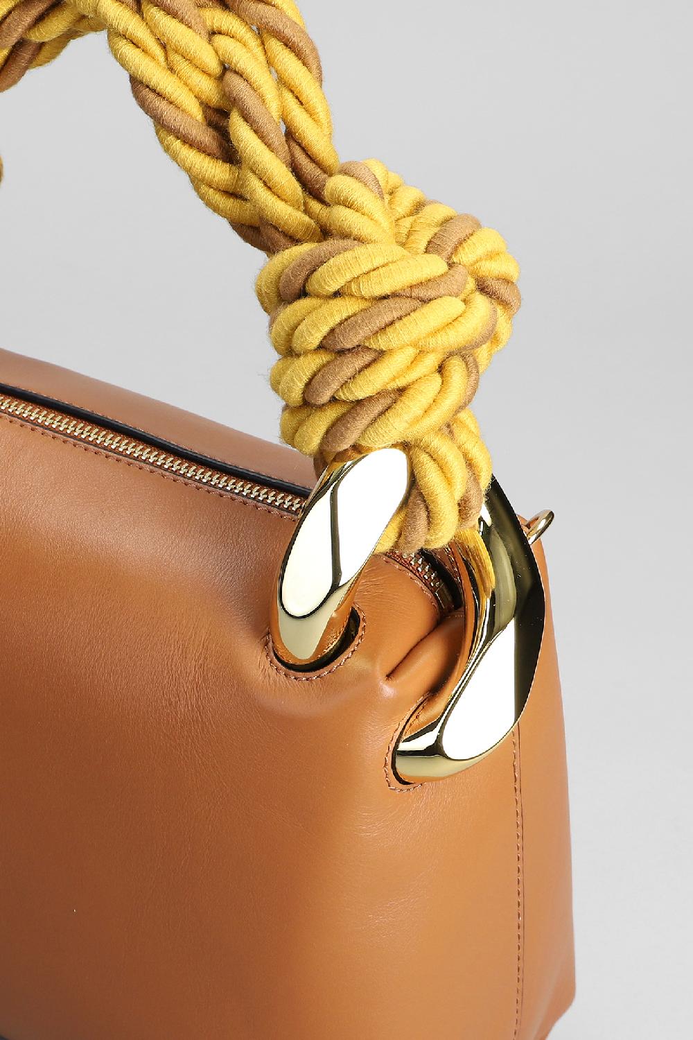 Deliberti JW Anderson Borsa A Mano Corner In Pelle Cuoio Naturale Cod. 409968 - Deliberti The Luxury Shopping