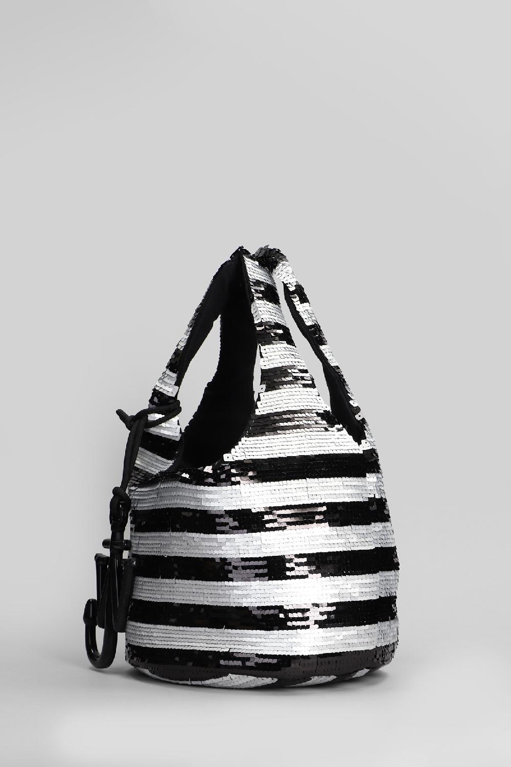 Deliberti JW Anderson Borsa A Mano Sequin In Cotone Nero Cod. 409967 - Deliberti The Luxury Shopping