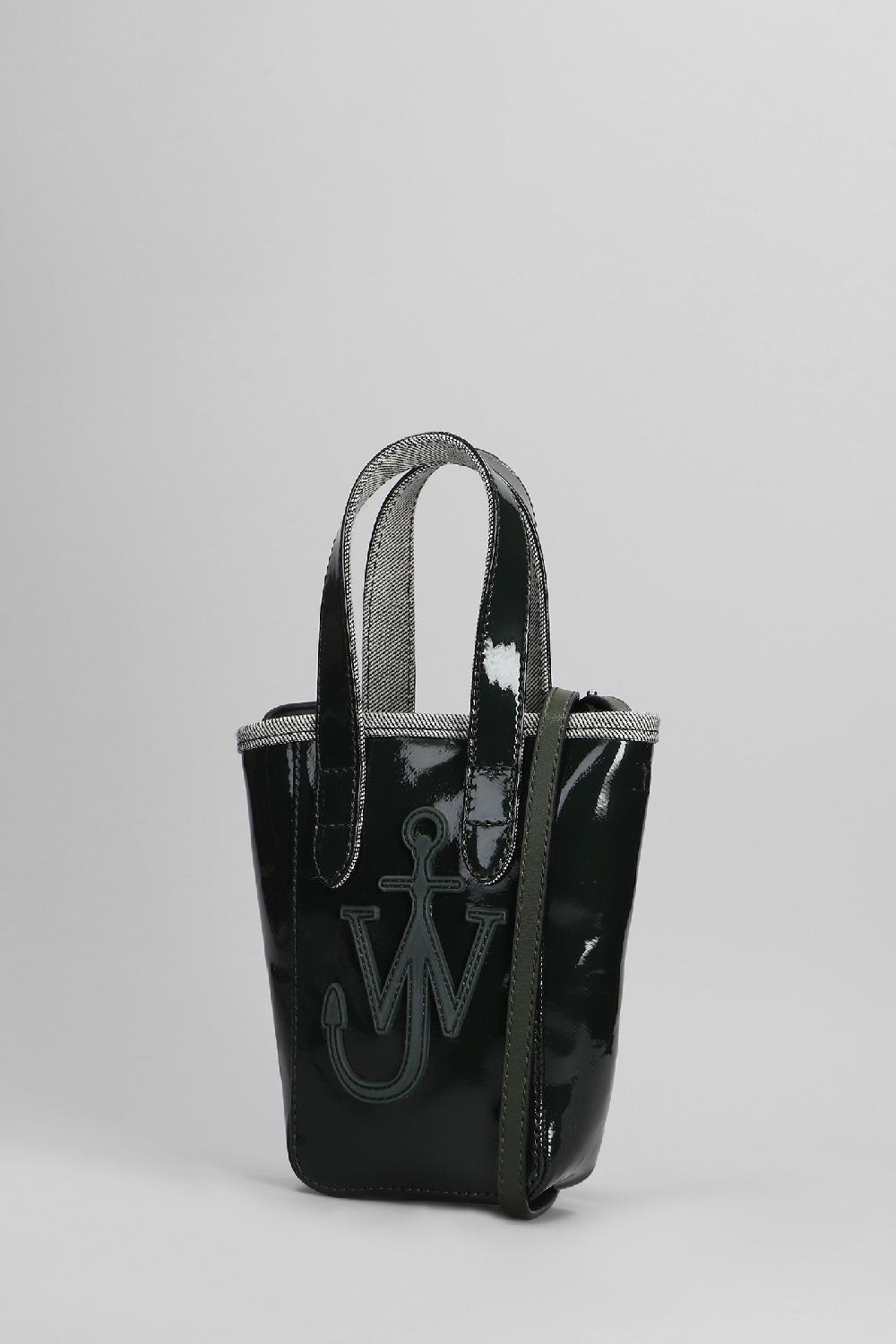 Deliberti JW Anderson Borsa A Spalla Belt Tote In Cotone Verde Cod. 402559 - Deliberti The Luxury Shopping