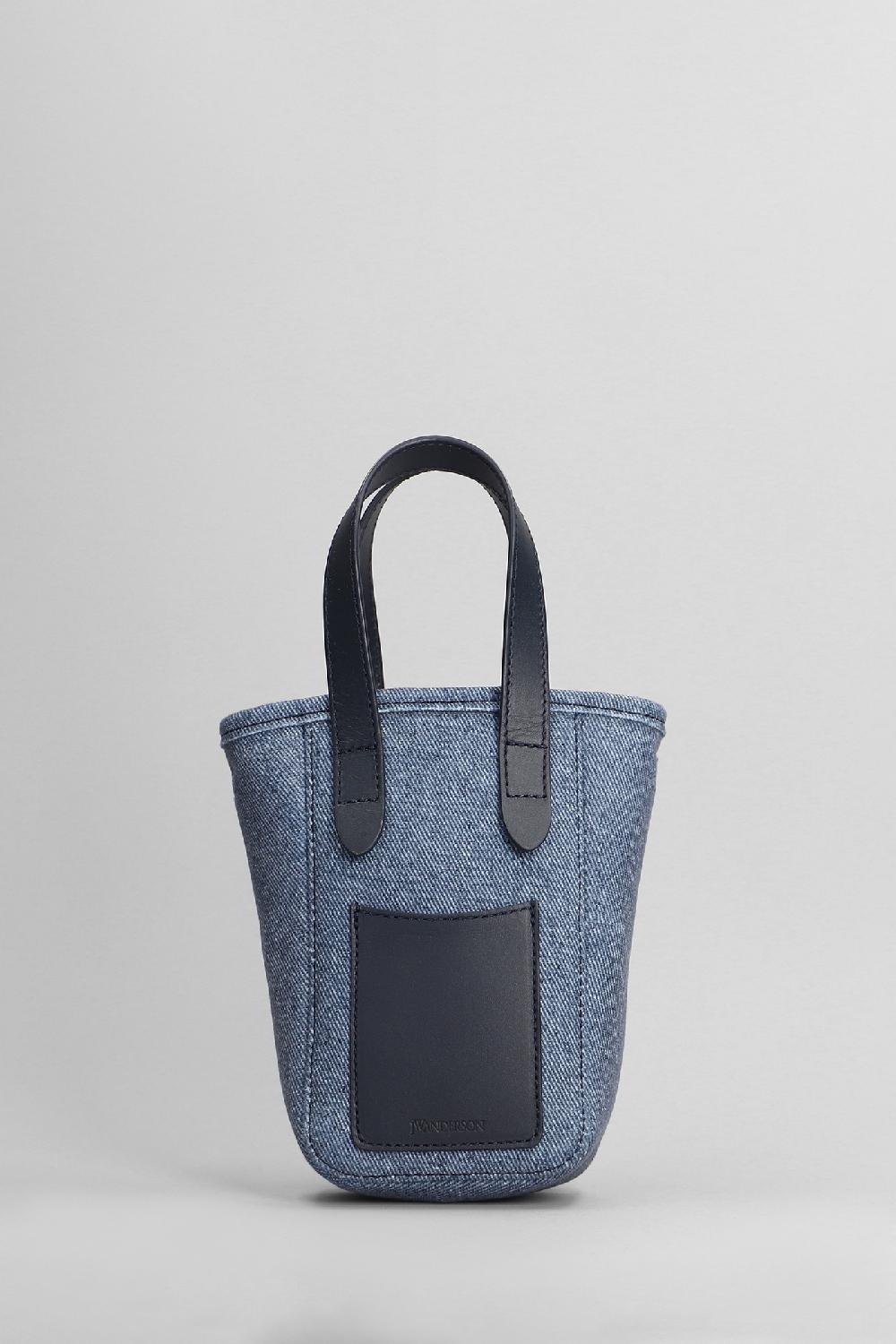 Deliberti JW Anderson Borsa A Spalla Belt Tote In Pelle Blu Cod. 402558 - Deliberti The Luxury Shopping