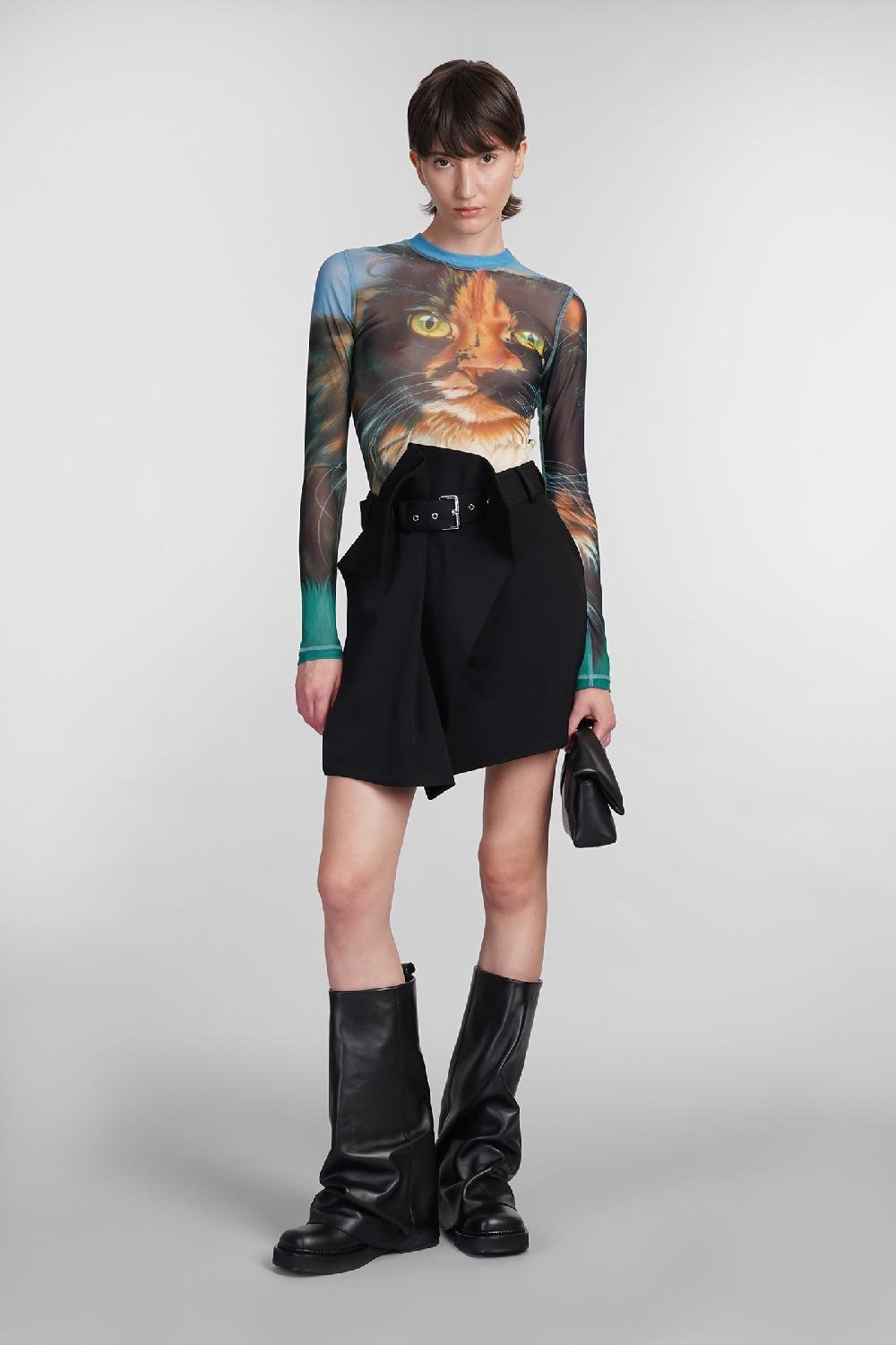 Deliberti JW Anderson Gonna In Lana Nera Cod. 402585 - Deliberti The Luxury Shopping