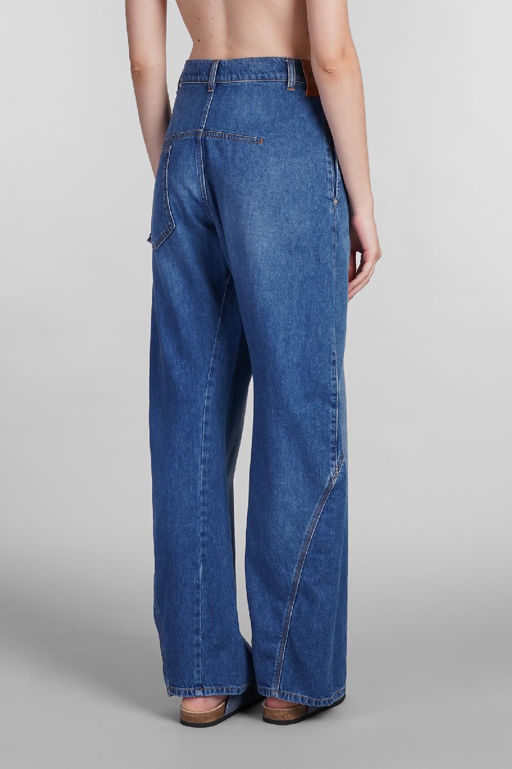 Deliberti JW Anderson Jeans In Denim Blu Cod. 402574 - Deliberti The Luxury Shopping