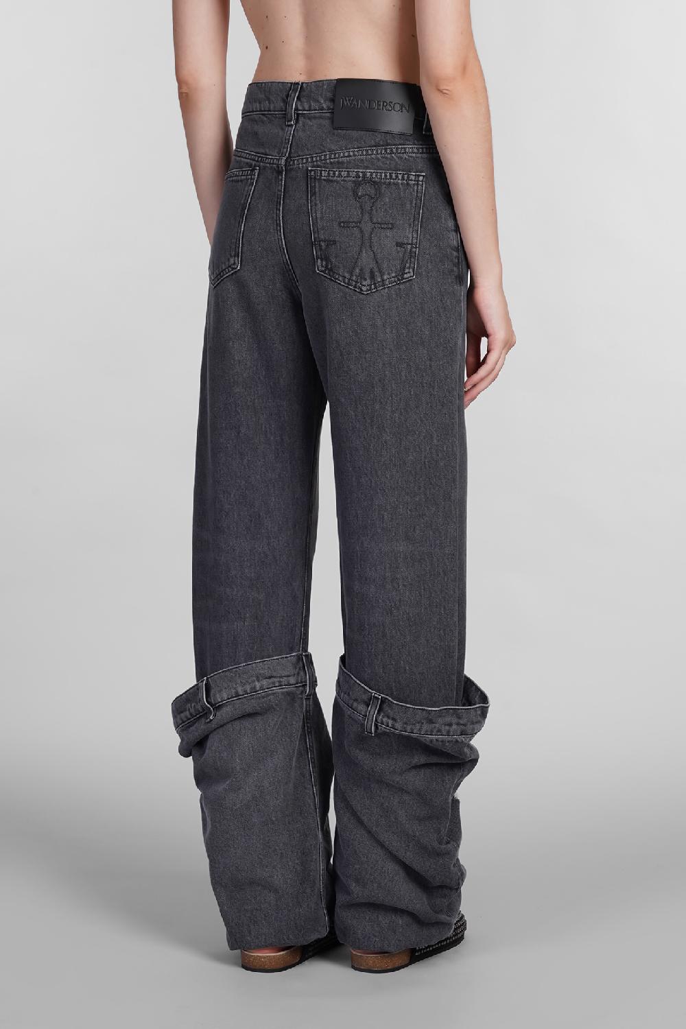 Deliberti JW Anderson Jeans In Denim Grigio Cod. 402552 - Deliberti The Luxury Shopping