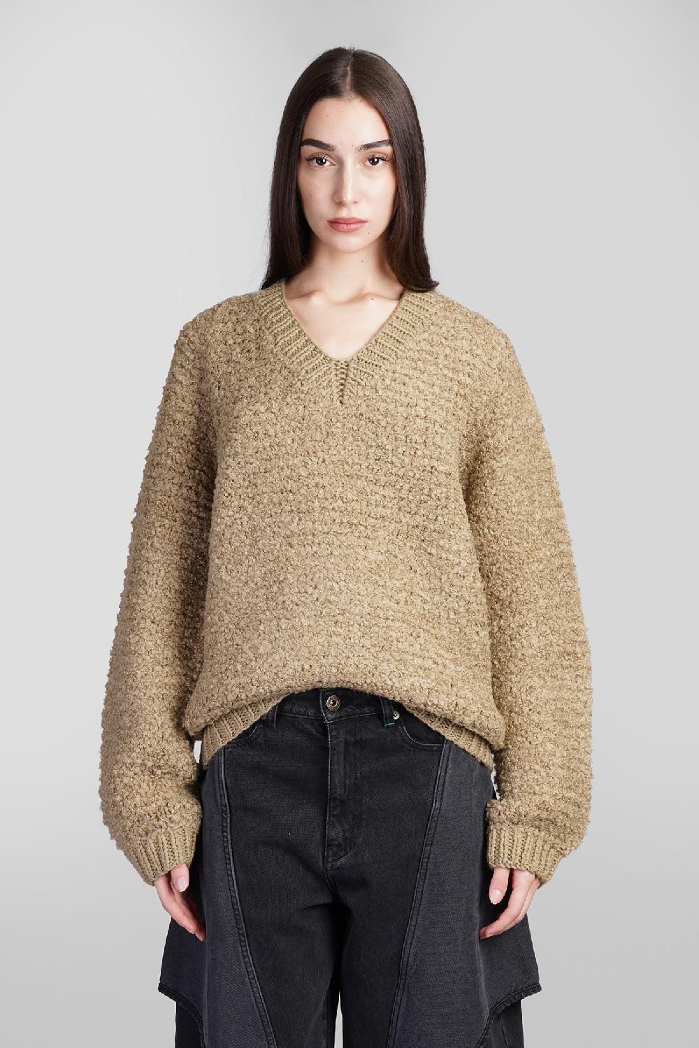 Deliberti JW Anderson Maglia in lana beige cod. 409975 - Deliberti The Luxury Shopping