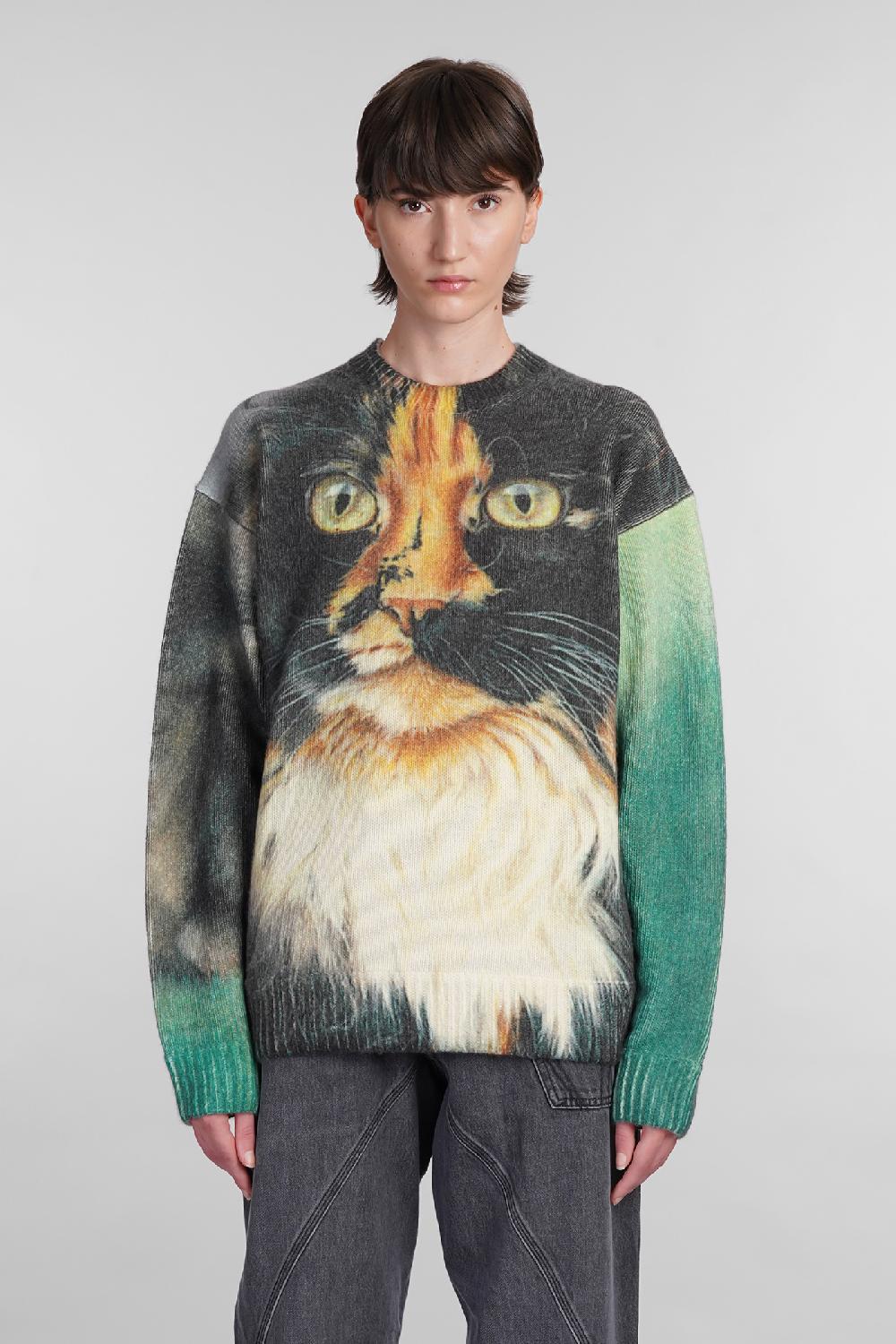 Deliberti JW Anderson Maglia in lana multicolor cod. 402583 - Deliberti The Luxury Shopping