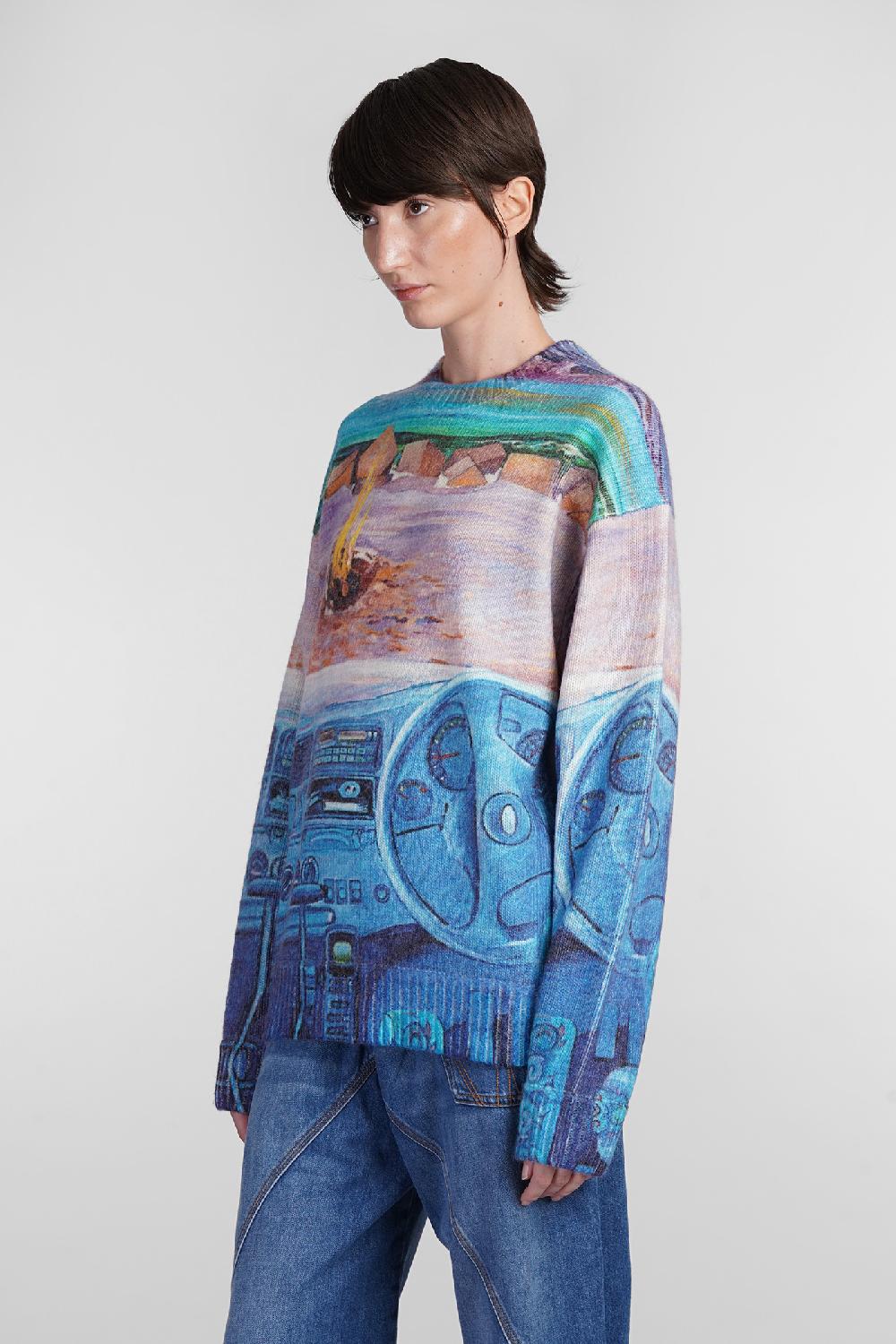 Deliberti JW Anderson Maglia In Lana Multicolor Cod. 402584 - Deliberti The Luxury Shopping