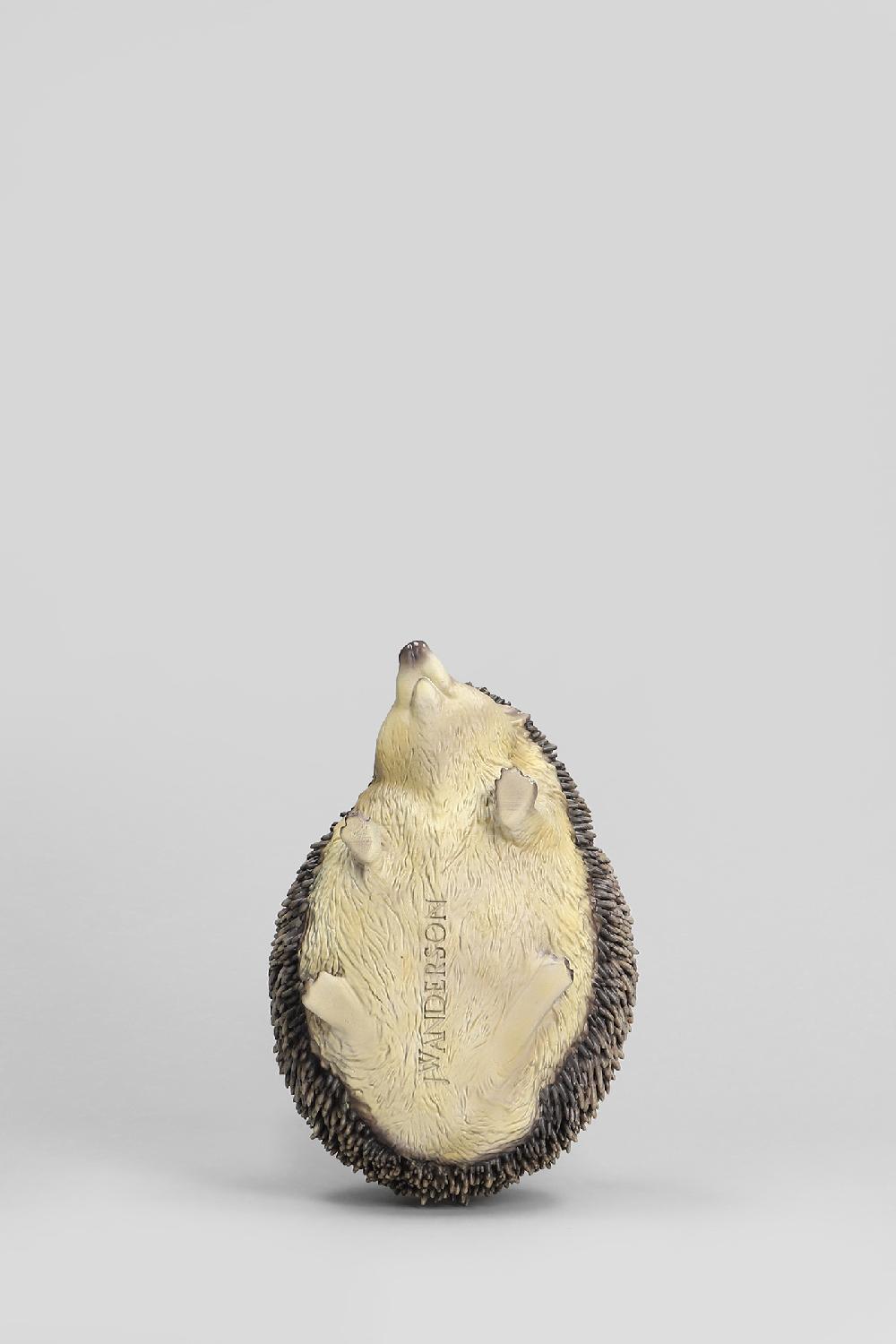 Deliberti JW Anderson Pochette Hedgehog Clutch In Resina Beige Cod. 409966 - Deliberti The Luxury Shopping