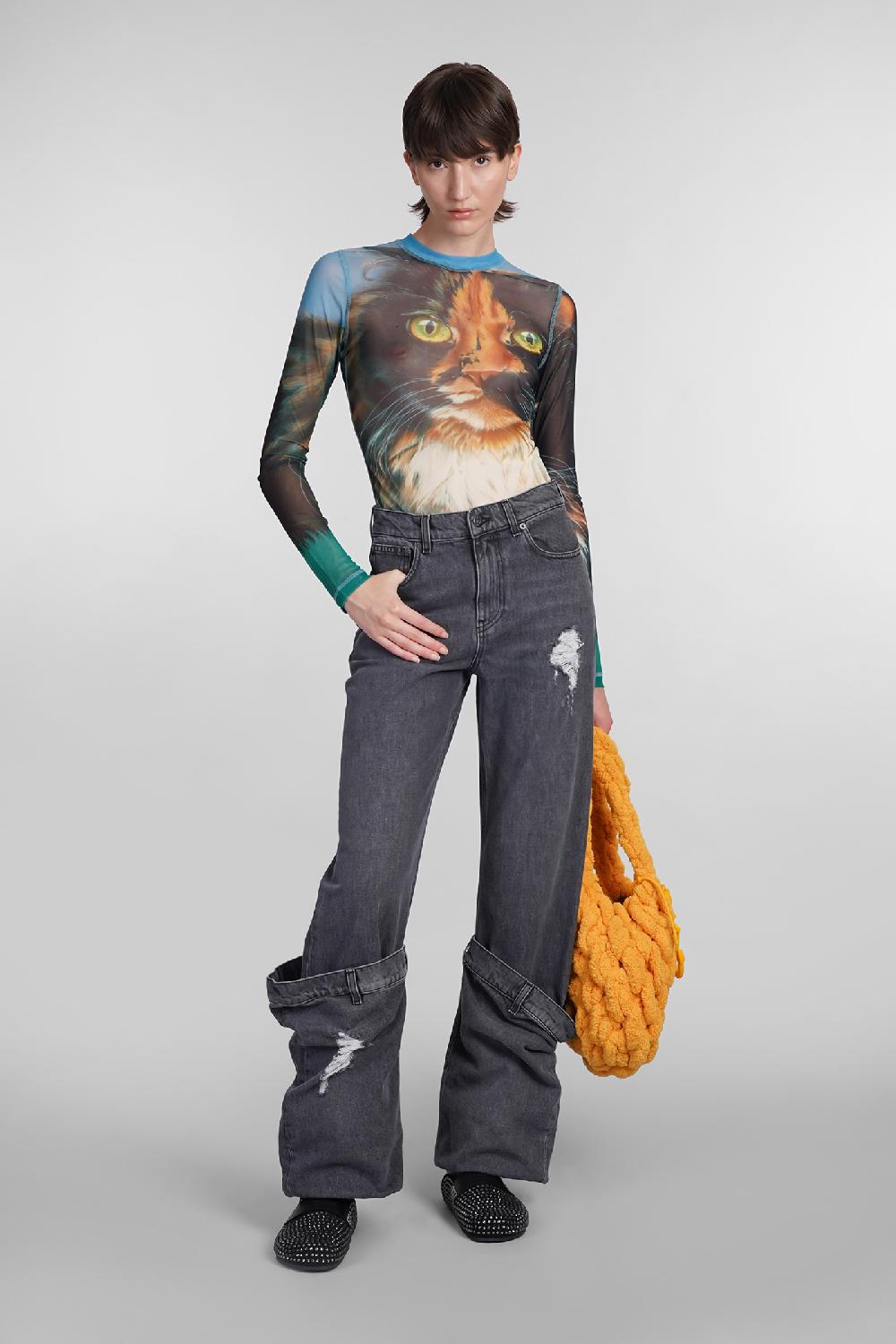 Deliberti JW Anderson Topwear In Poliestere Multicolor Cod. 402578 - Deliberti The Luxury Shopping