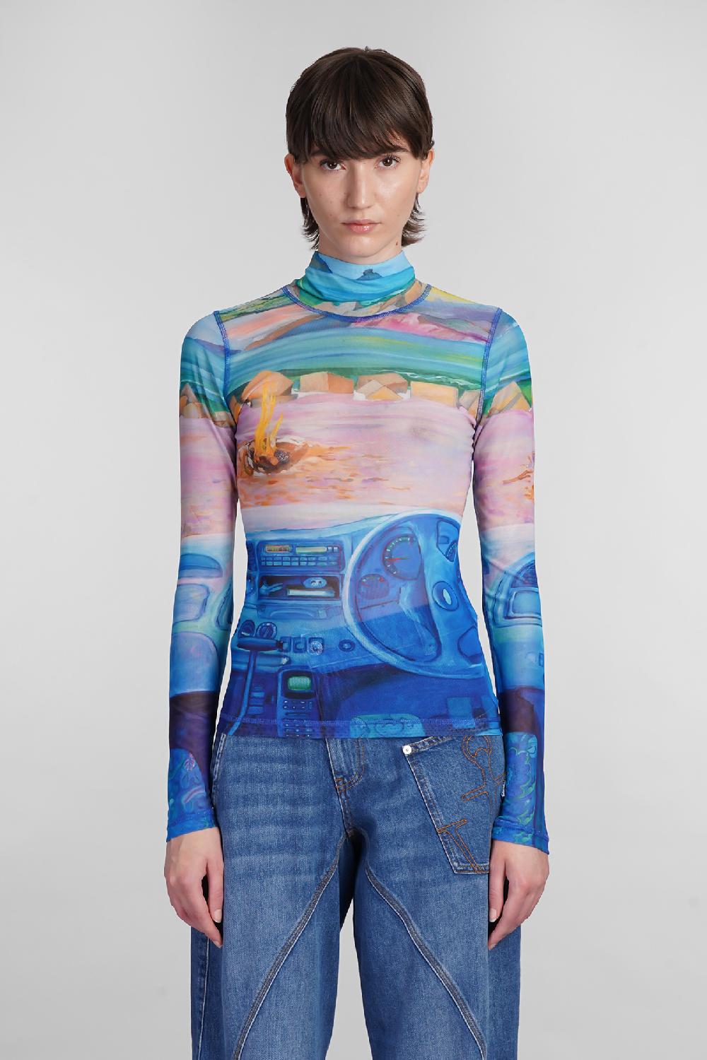 Deliberti JW Anderson Topwear in poliestere multicolor cod. 402579 - Deliberti The Luxury Shopping