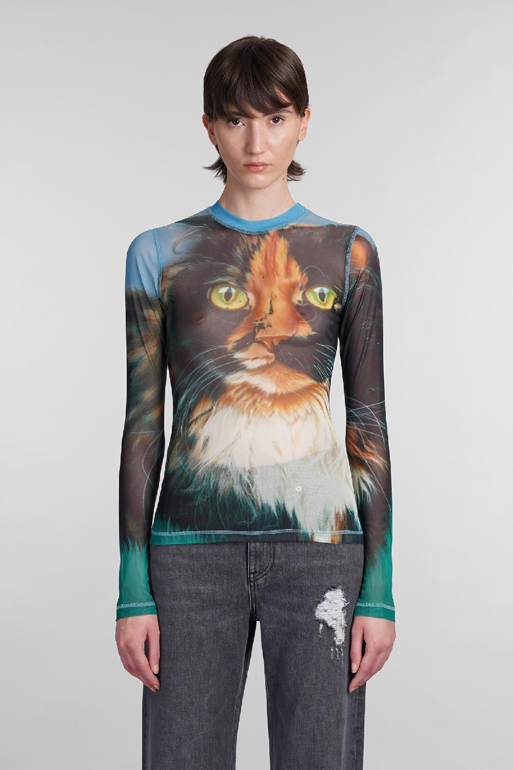 Deliberti JW Anderson Topwear in poliestere multicolor cod. 402578 - Deliberti The Luxury Shopping