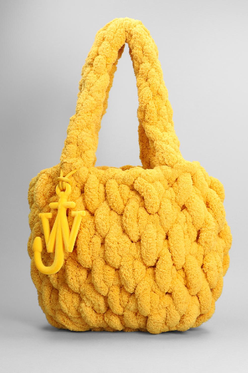 Deliberti JW Anderson Tote blanket in poliestere giallo cod. 402563 - Deliberti The Luxury Shopping