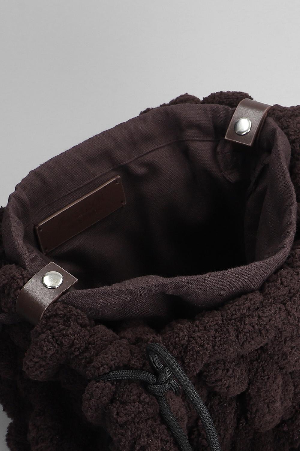 Deliberti JW Anderson Tote Blanket In Poliestere Marrone Cod. 402564 - Deliberti The Luxury Shopping