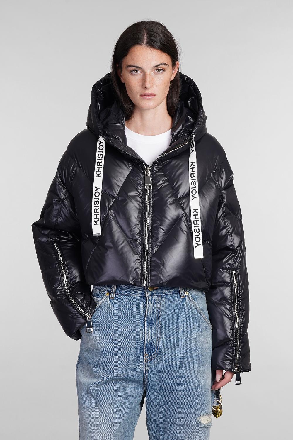 Deliberti Khrisjoy Piumino in poliammide nera cod. 405120 - Deliberti The Luxury Shopping