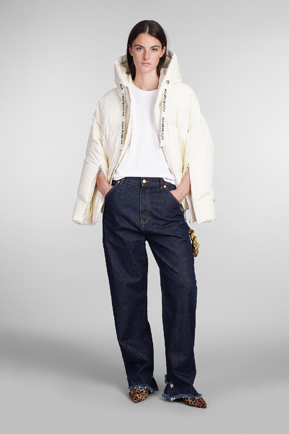 Deliberti Khrisjoy Piumino In Poliestere Beige Cod. 402836 - Deliberti The Luxury Shopping