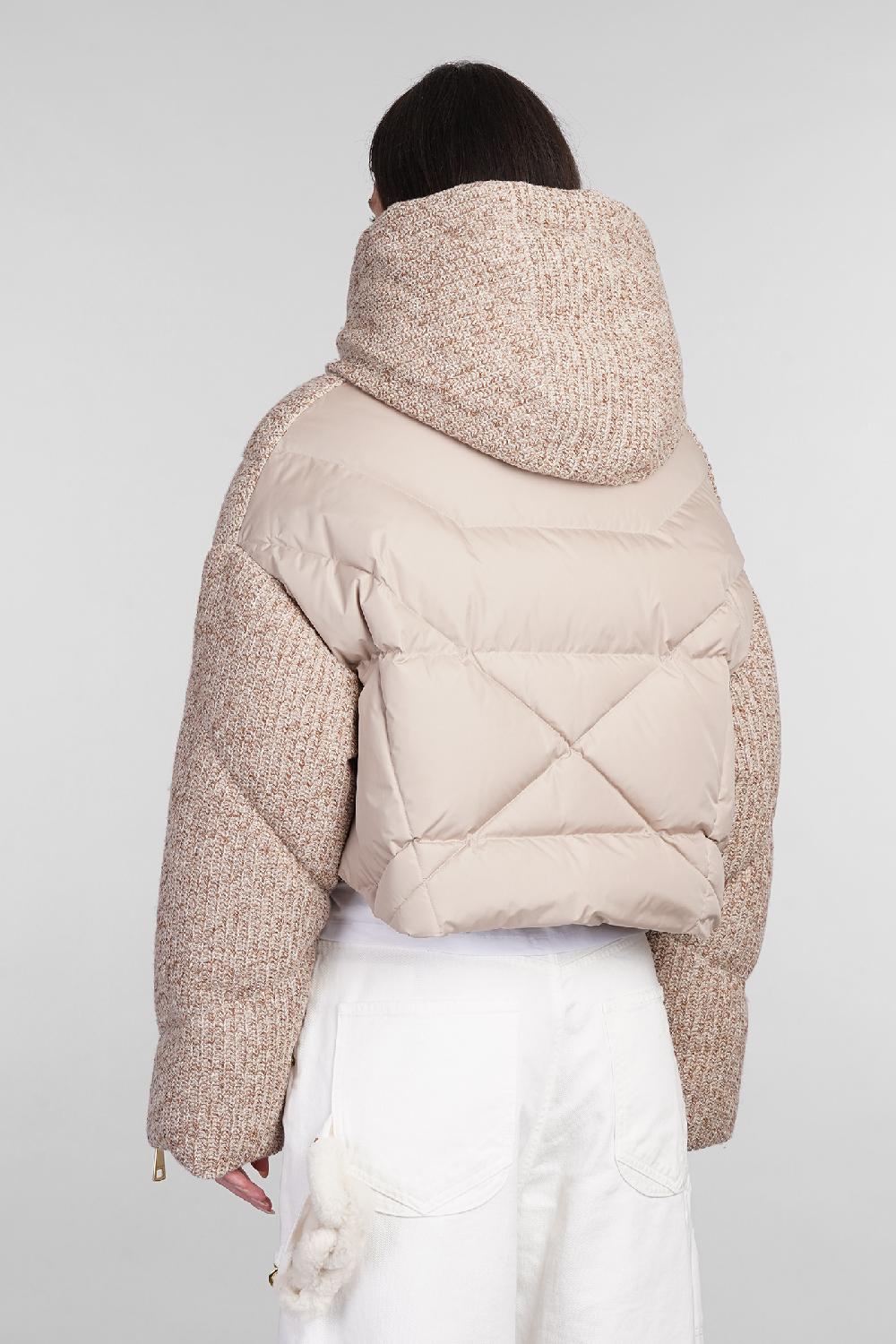 Deliberti Khrisjoy Piumino In Poliestere Beige Cod. 402841 - Deliberti The Luxury Shopping