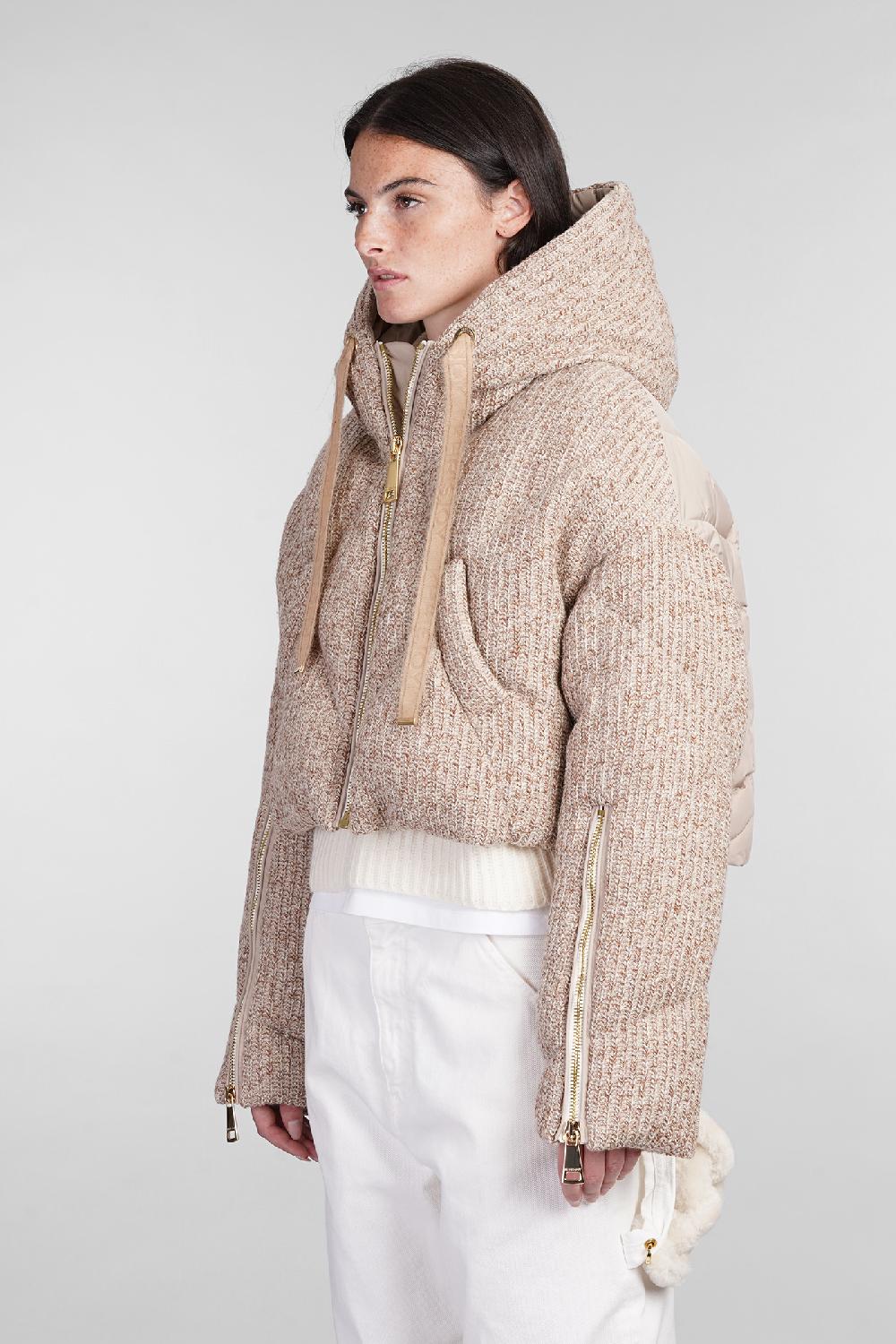 Deliberti Khrisjoy Piumino In Poliestere Beige Cod. 402841 - Deliberti The Luxury Shopping