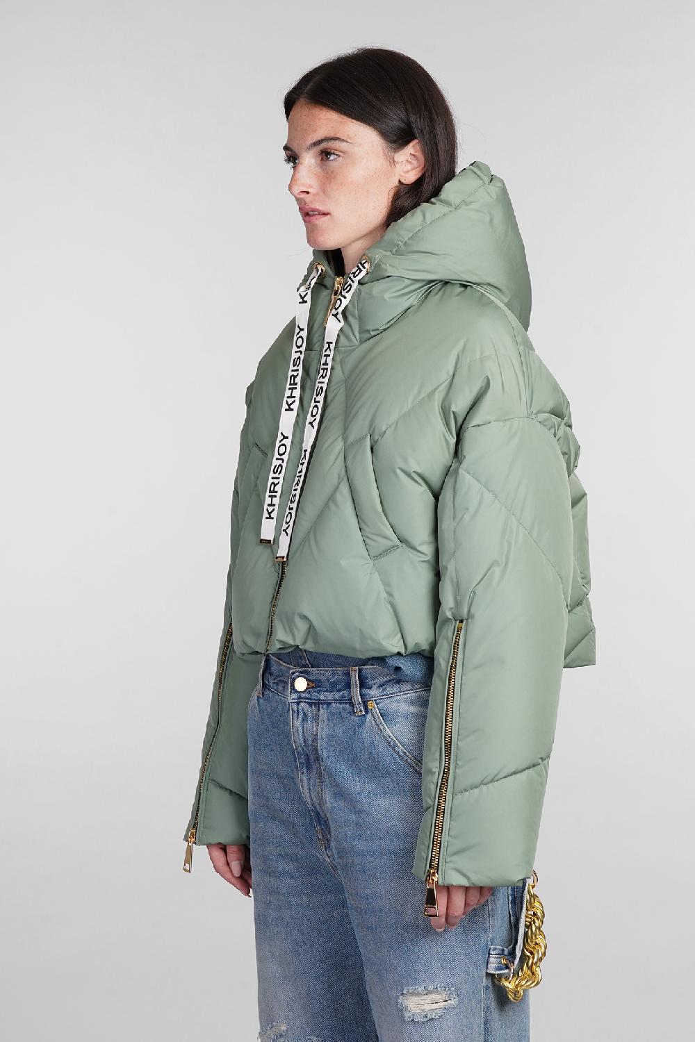 Deliberti Khrisjoy Piumino In Poliestere Verde Cod. 402840 - Deliberti The Luxury Shopping