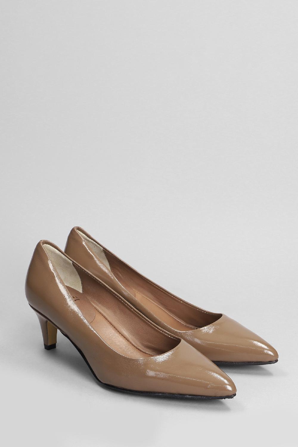 Deliberti L Arianna Decollete In Pelle Taupe Cod. 403365 - Deliberti The Luxury Shopping