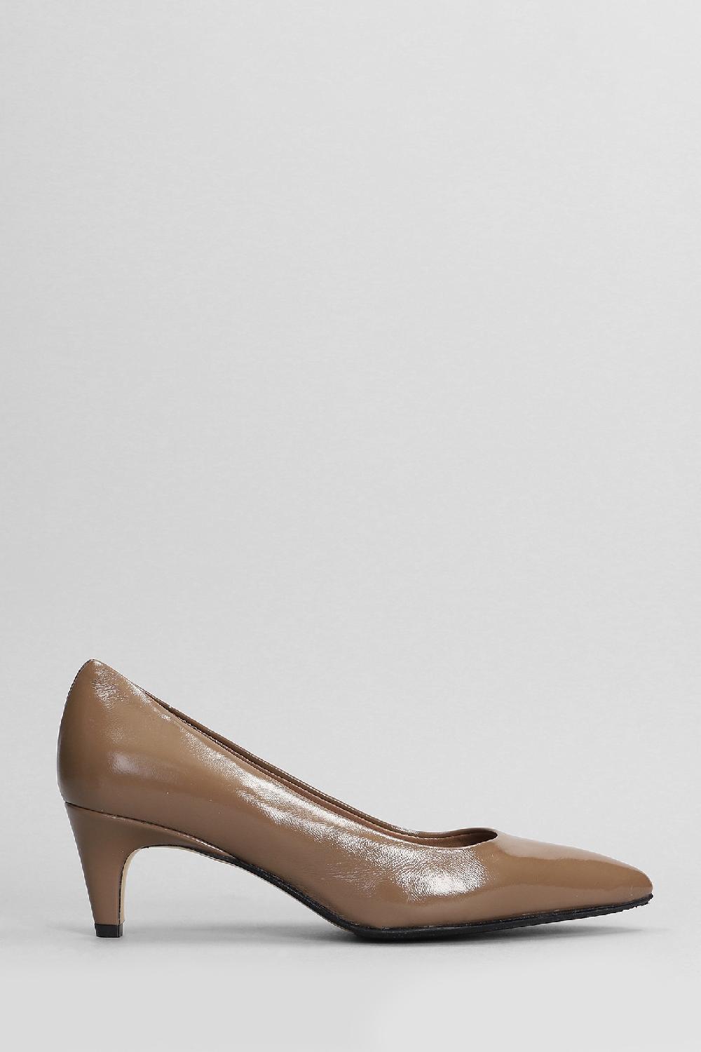 Deliberti L Arianna Decollete in pelle taupe cod. 403365 - Deliberti The Luxury Shopping
