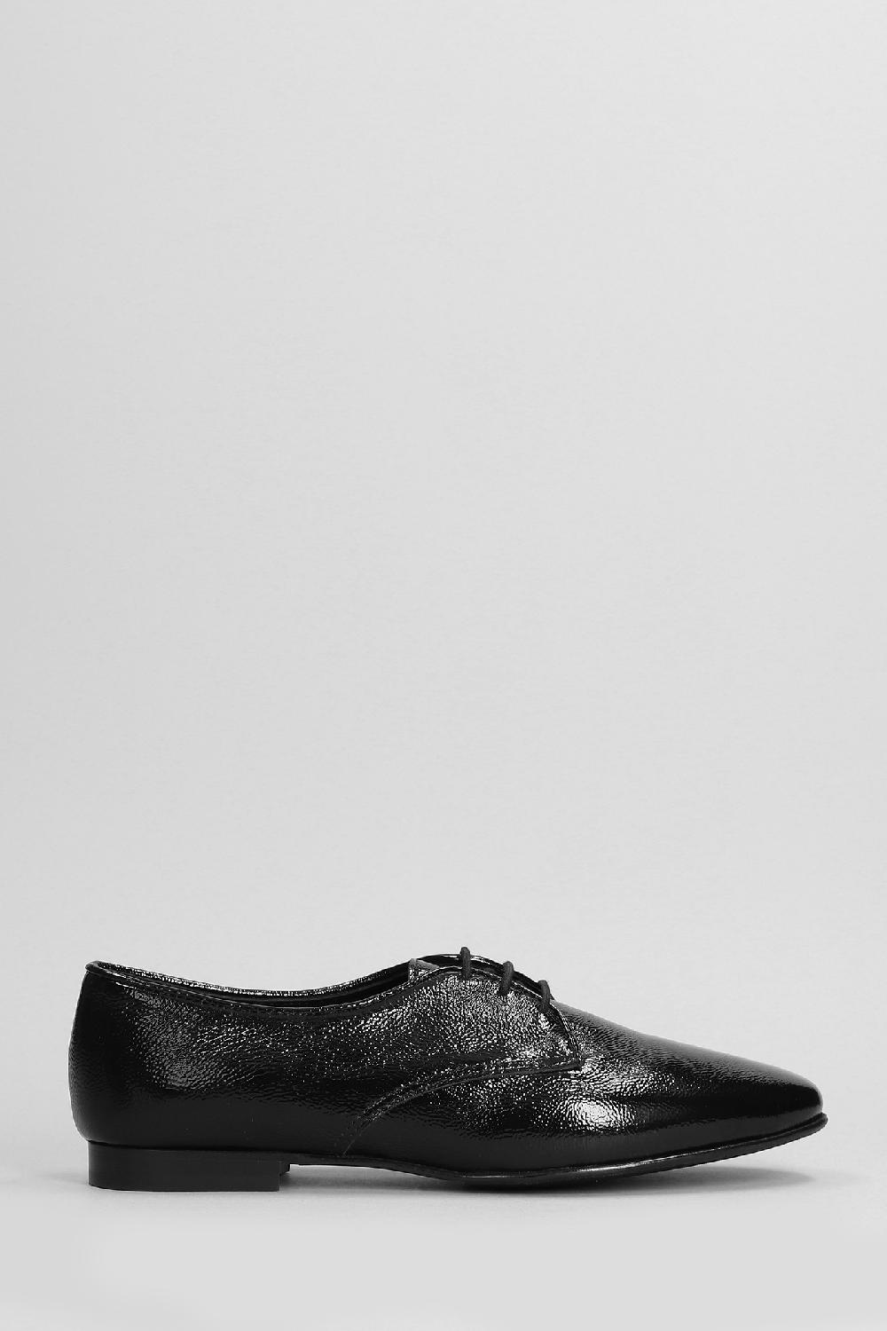 Deliberti L Arianna Stringate in pelle nera cod. 403366 - Deliberti The Luxury Shopping